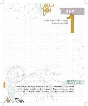 100 Days Of Less Hustle, More Jesus Less: A Devotional Journal