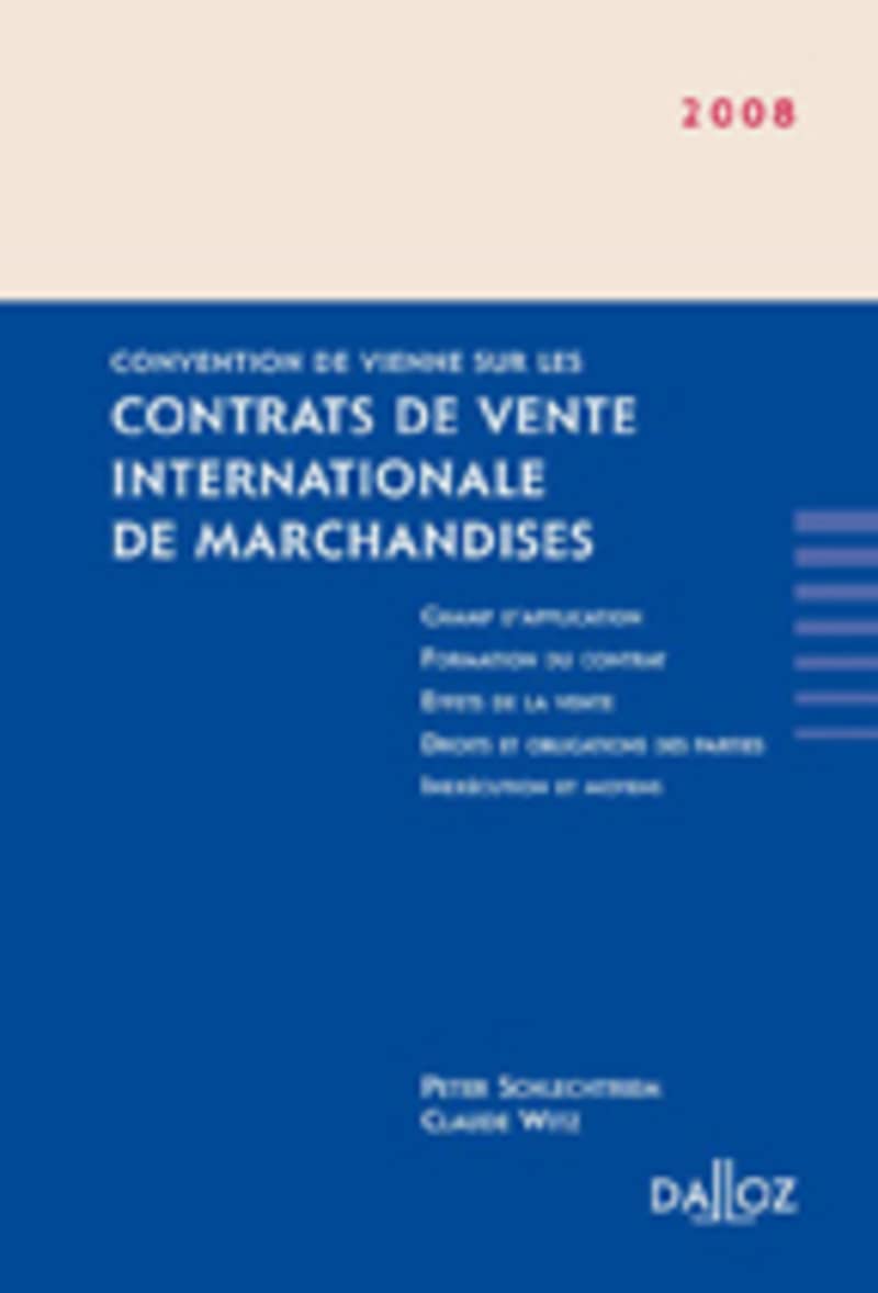 Contrats de vente internationale de marchandises  Convention de Vienne,Used
