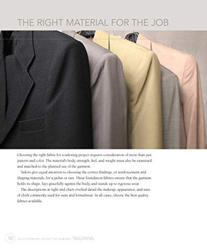 Illustrated Guide to Sewing: Tailoring: A Complete Course on Making a Professional Suit (Design Originals),Used