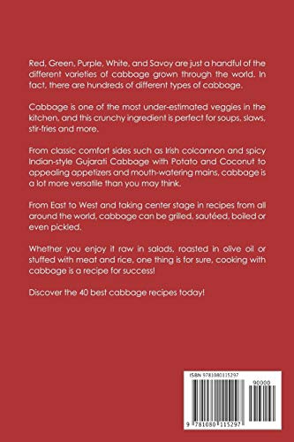 The Cabbage Cookbook: The Best Recipes to Help You Get Creative with Cabbage,Used