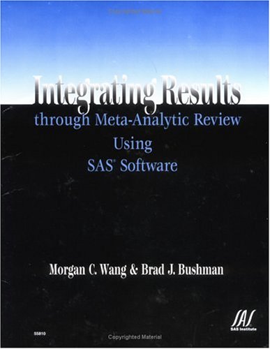 Integrating Results through MetaAnalytic Review Using SAS Software,Used