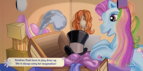 My Little Pony: Rainbow Dash's DressUp Fun,Used