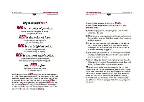 The Little Red Book of Selling: 12.5 Principles of Sales Greatness,New