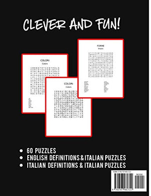 The One and Only Italian Word Search Large Print Book: 1000 + Everyday Italian Words. A fantastic way to learn and practice Ital,Used