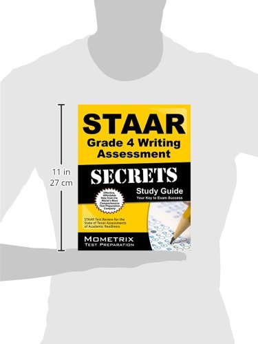 STAAR Grade 4 Writing Assessment Secrets Study Guide: STAAR Test Review for the State of Texas Assessments of Academic Readiness,Used