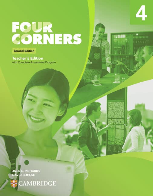 Four Corners Level 4 Teachers Edition with Complete Assessment Program,Used