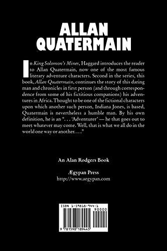 Allan Quatermain,Used
