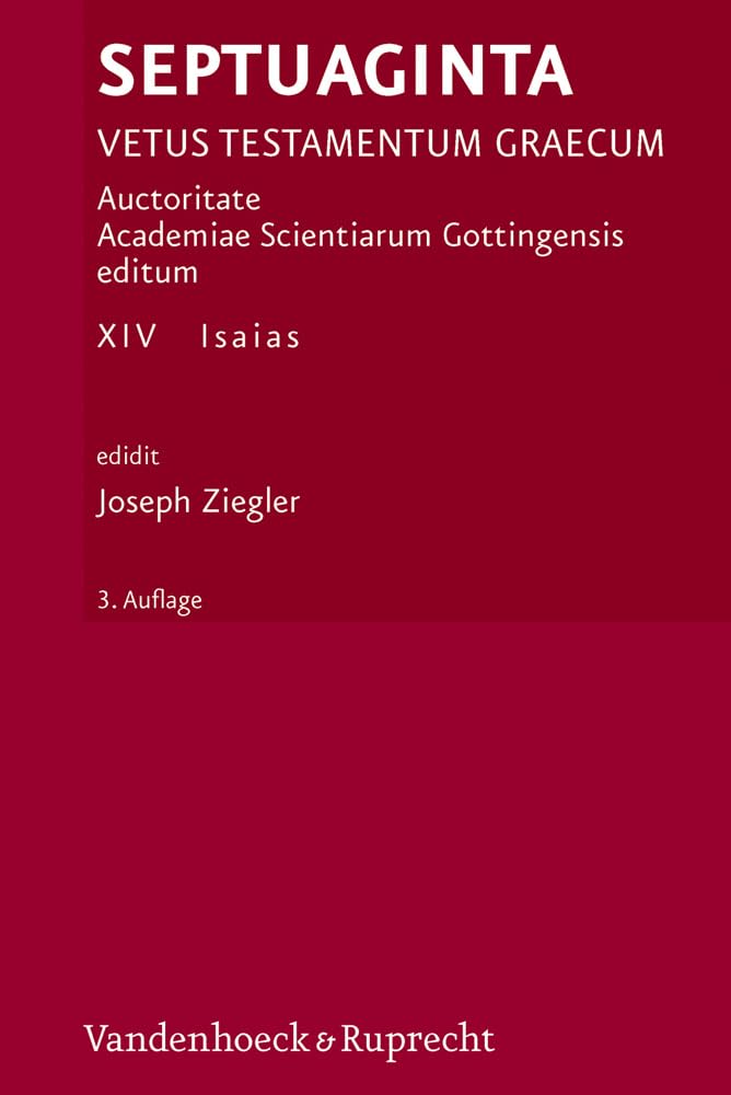 Septuaginta. Band 14 (Septuaginta: Vetus Testamentum Graecum, 14) (German Edition)