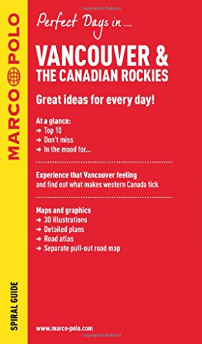 Vancouver & the Canadian Rockies Marco Polo Spiral Guide (Marco Polo Spiral Guides),Used