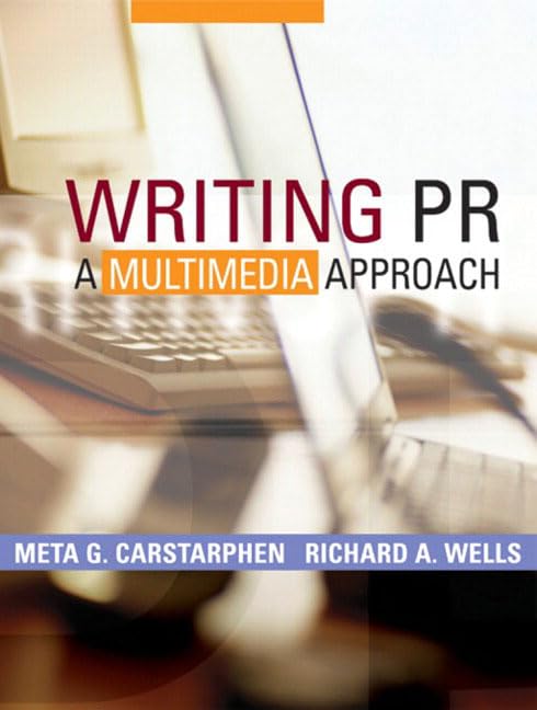 Writing PR: A Multimedia Approach,Used