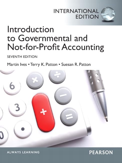 Introduction to Governmental and NotForProfit Accounting,Used