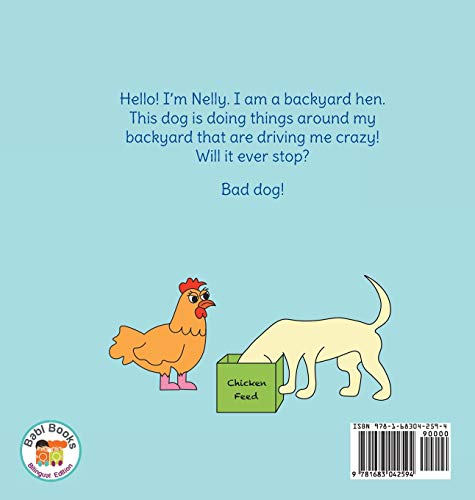 Chicken Boots: Bad Dog! / Mga Botang Pangmanok: Salbaheng Aso!: Babl Children's Books in Tagalog and English,Used