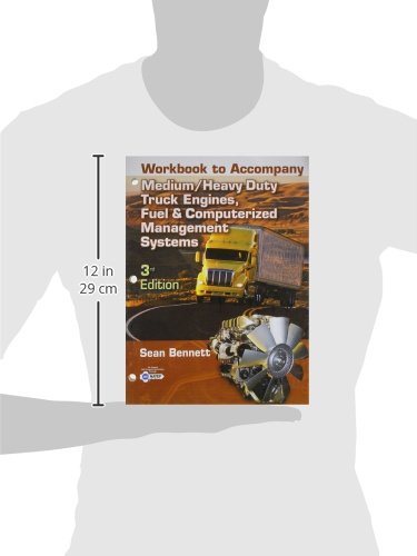 Workbook for Bennett's Medium/Heavy Duty Truck Engines, fule, Computer Management,Used