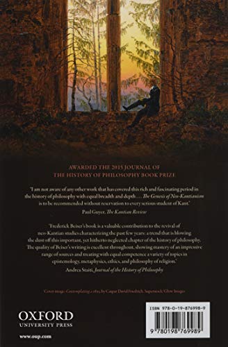 The Genesis of NeoKantianism, 17961880,Used