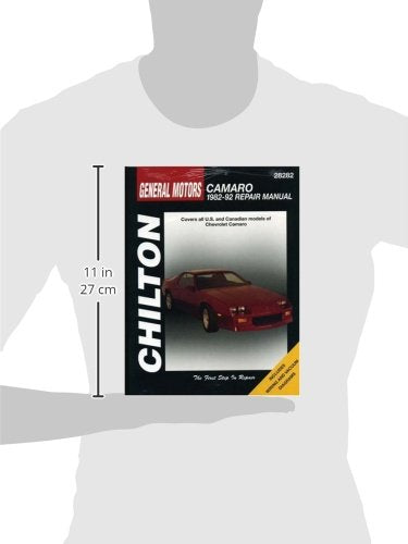 Cengage Learning GM Camaro Manual (1982-92) - Chilton Total Car Care Series, Comprehensive Repair Guide for Classic Car Enthusiasts