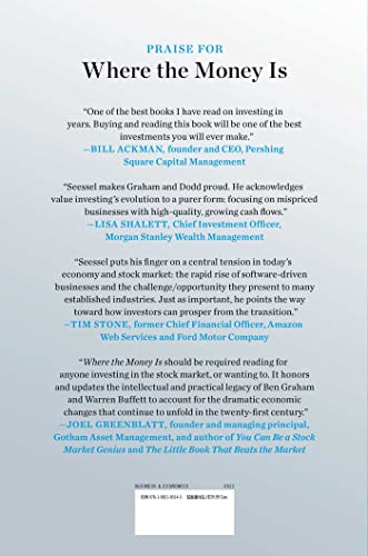 Where the Money Is: Value Investing in the Digital Age,Used