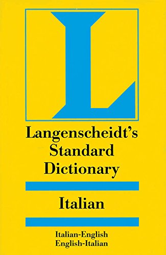 Langenscheidt's Standard Italian Dictionary,Used