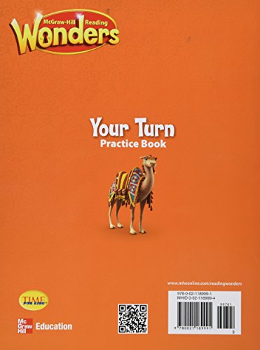 Reading Wonders, Grade 3, Your Turn Practice Book (ELEMENTARY CORE READING),Used