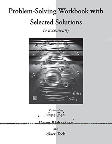 Problem Solving Workbook for Chemistry: Atoms First,Used