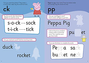 Peppa Pig: Practise with Peppa: Super Phonics: Sticker Book,Used