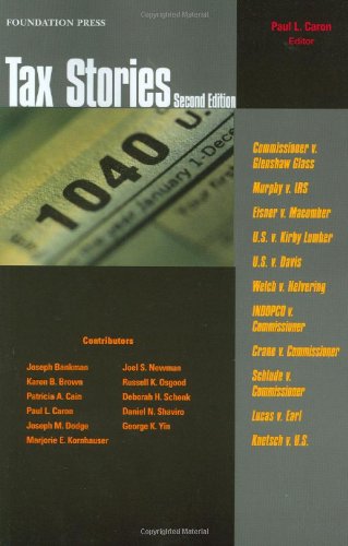 Tax Stories (Law Stories),Used