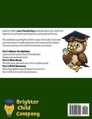 Learn Handwriting: Dot to Dot Practice Print book (Trace Letters Of The Alphabet and Sight Words),Used