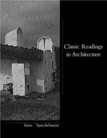 Classic Readings In Architecture,New