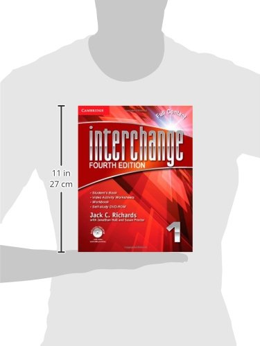 Interchange Level 1 Full Contact with Selfstudy DVDROM (Interchange Fourth Edition),Used