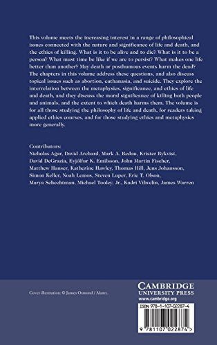 The Cambridge Companion to Life and Death (Cambridge Companions to Philosophy),Used
