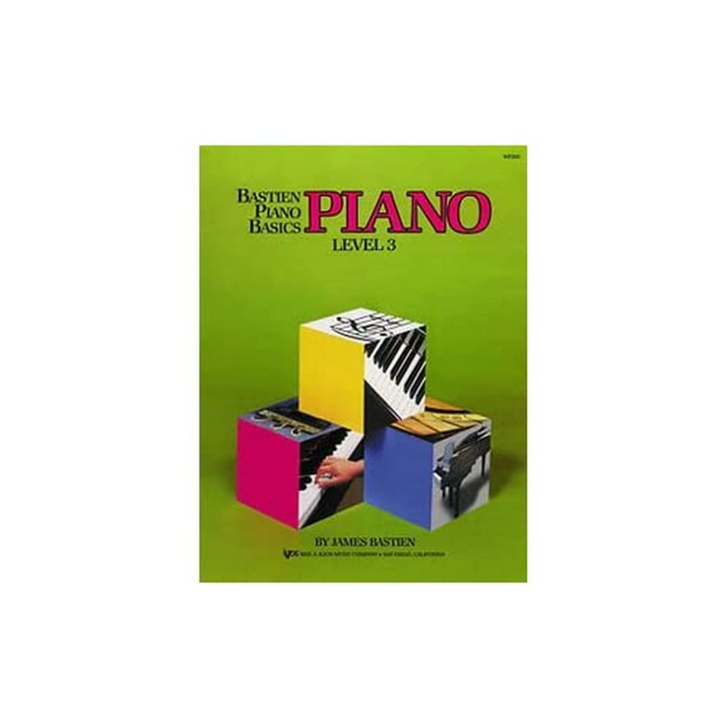 WP203  Bastien Piano Basics  Piano Level 3,Used