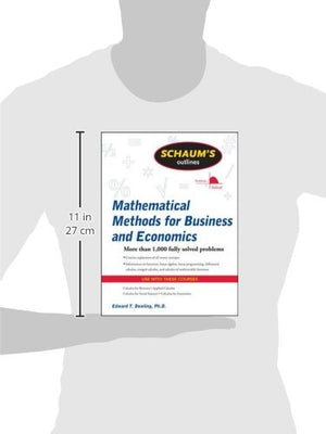 Schaum's Outline of Mathematical Methods for Business and Economics (Schaum's Outlines),New