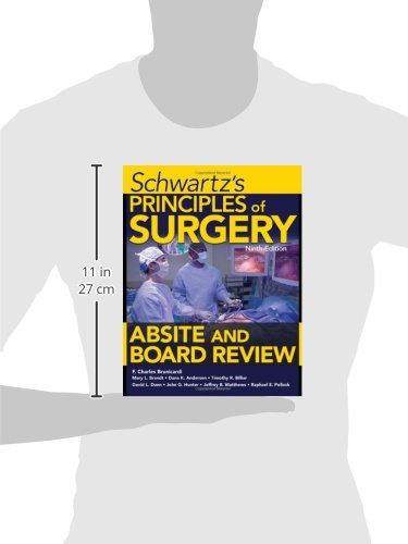 Schwartz'S Principles Of Surgery Absite And Board Review, Ninth Edition,Used