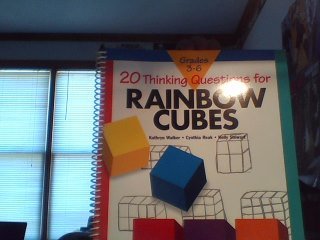 20 Thinking Questions, Rainbow Cubes, Grades 36,Used