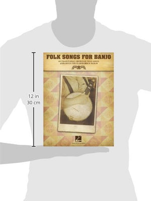 Folk Songs for Banjo: 40 Traditional American Folk Songs Arranged for Clawhammer Banjo by Michael Miles,New