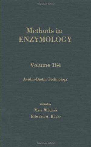 AvidinBiotin Technology (Methods in Enzymology, Vol. 184) (Volume 184),Used