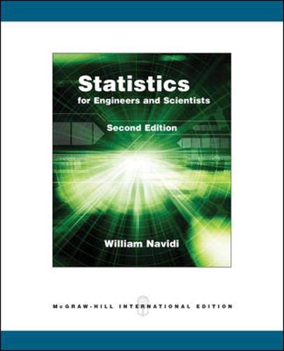 Statistics For Engineers And Scientists, International Edition,Used