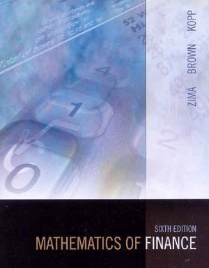 Mathematics of Finance,Used