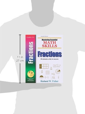 Mastering Essential Math Skills Fractions,Used