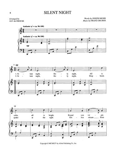 Christmas for Solo Singers: Medium High Voice, Book & Online Audio,Used