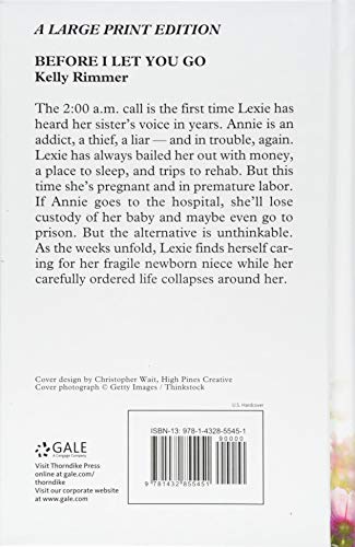Before I Let You Go (Thorndike Press Large Print Basic),Used