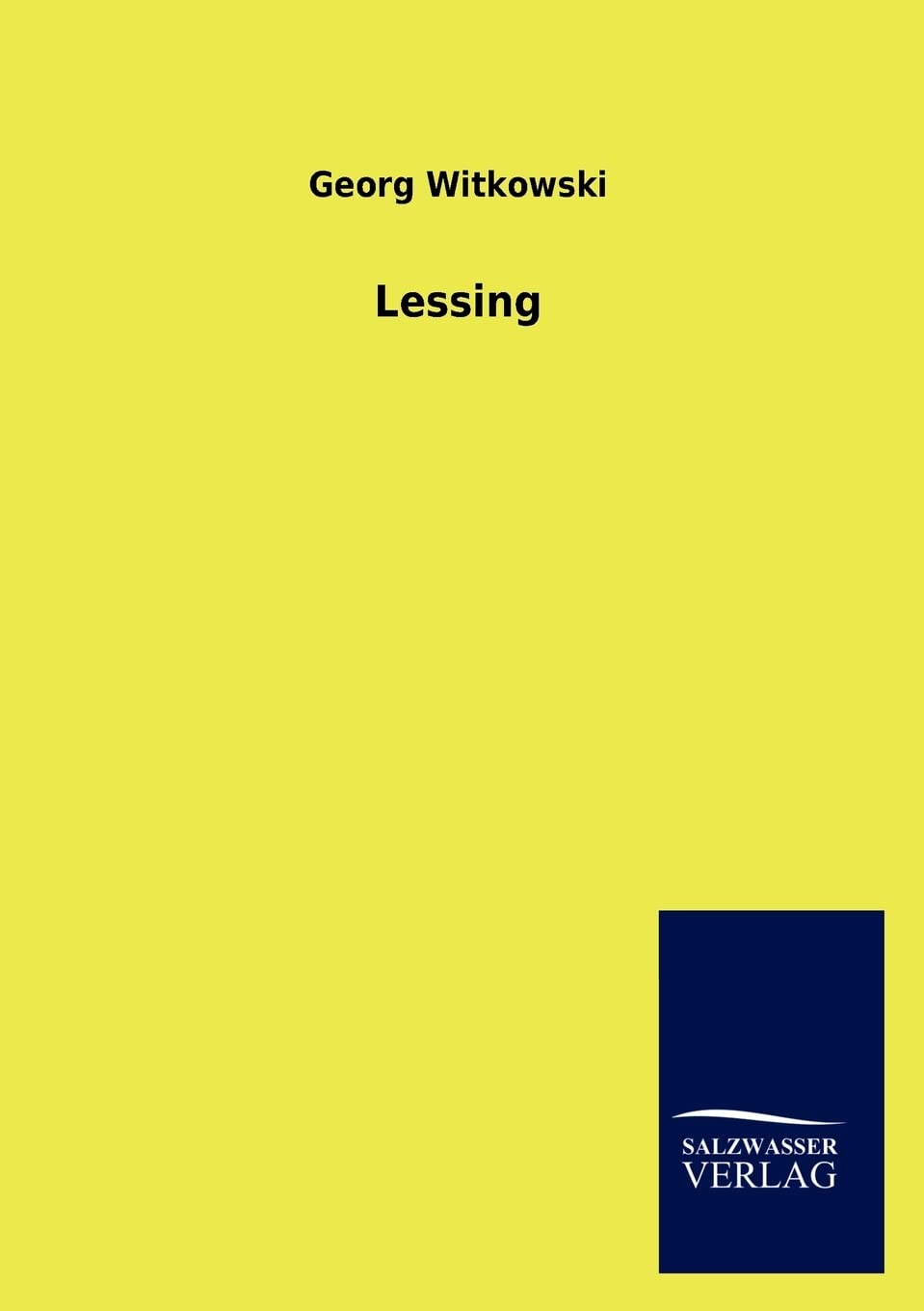Lessing (German Edition),Used