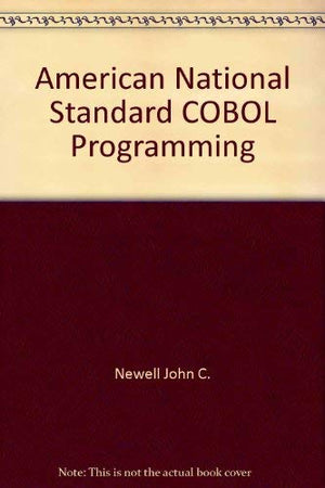 American National Standard COBOL Programming,Used