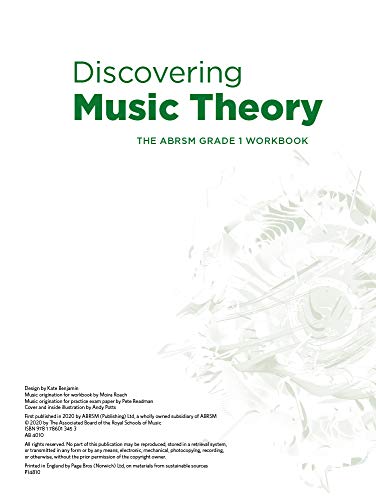 Discovering Music Theory, The Abrsm Grade 1 Workbook (Theory Workbooks (Abrsm))