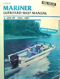 Mariner outboard shop manual: 2200 HP, 19761987,Used