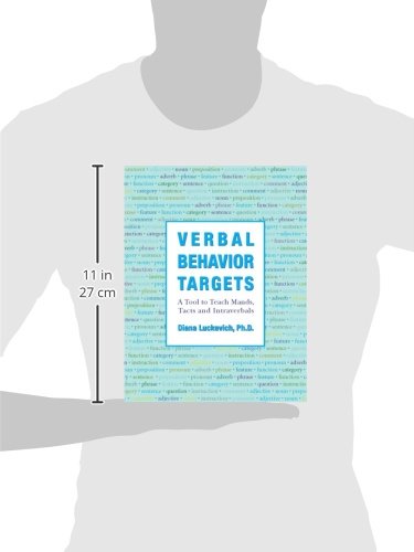 Verbal Behavior Targets: A Tool to Teach Mands, Tacts and Intraverbals,New