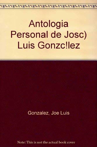 Antologia Personal (Spanish Edition),Used