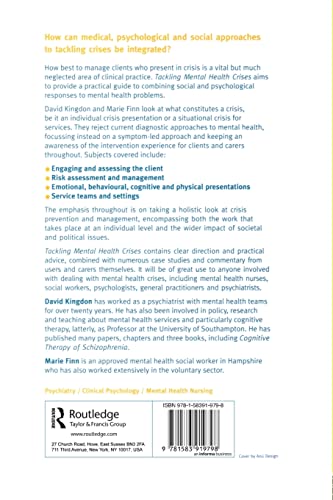 Tackling Mental Health Crises,Used