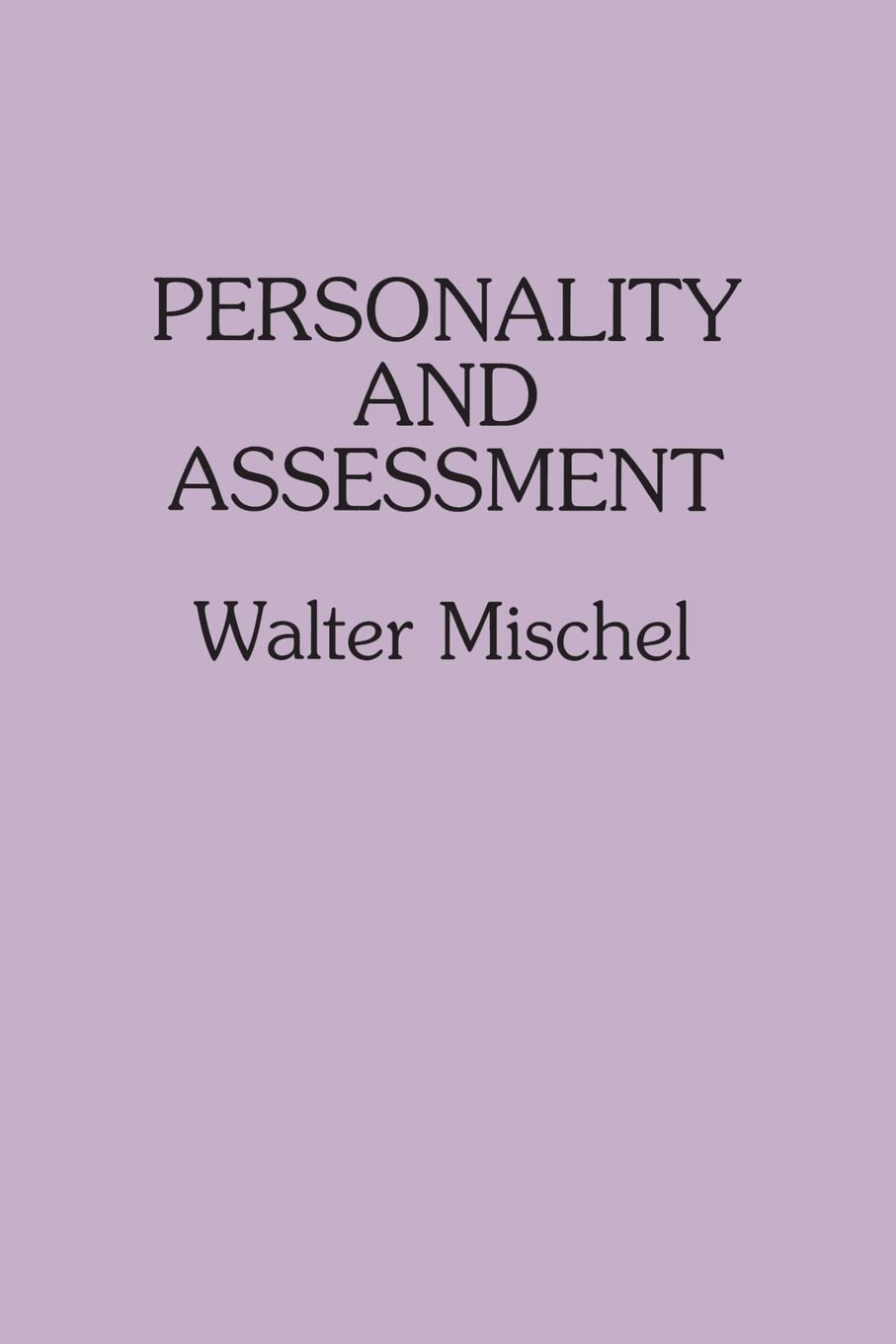 Personality And Assessment,Used