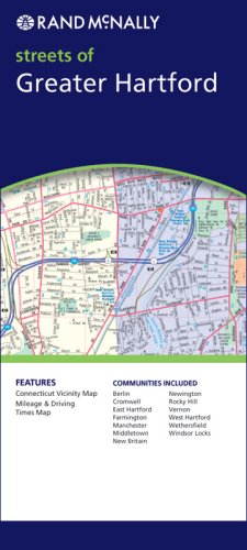 Rand Mcnally Greater Hartford, Connecticut,New