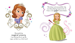 Disney Sofia The First: Becoming A Princess: Storybook And Amulet Necklace (1) (Storybook With Jewelry)